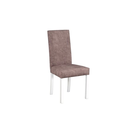 Jídelní židle ROMA 2 Bílá Tkanina 5 MIX-DREW