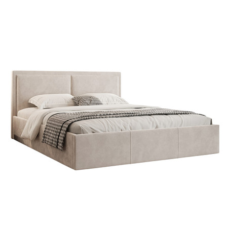 Čalouněná postel Soave II rozměr 160x200 cm Béžová I TT-FURNITURE