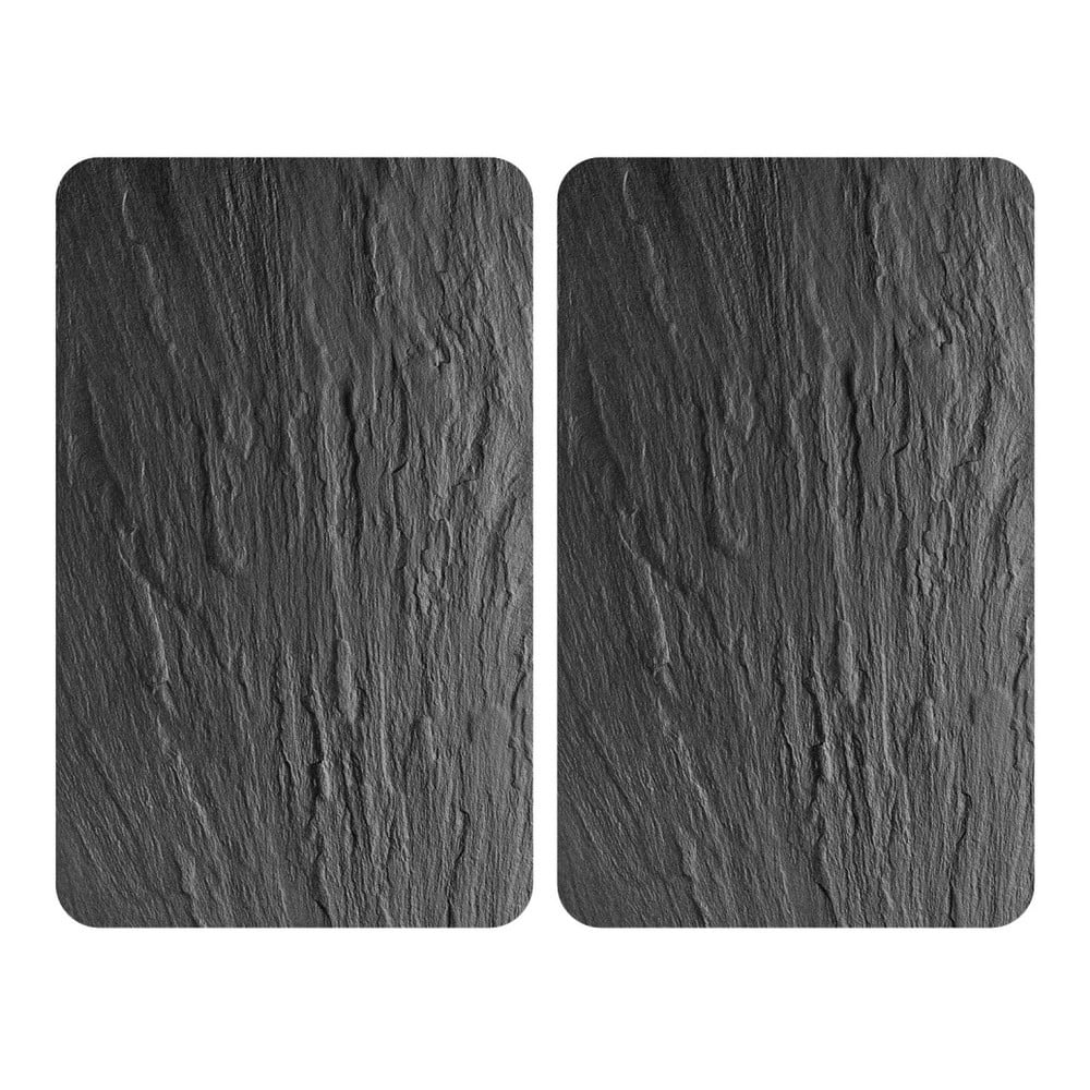Edzett üveg tűzhely fedőlap szett 2 db-os 40x52 cm XL State – Wenko