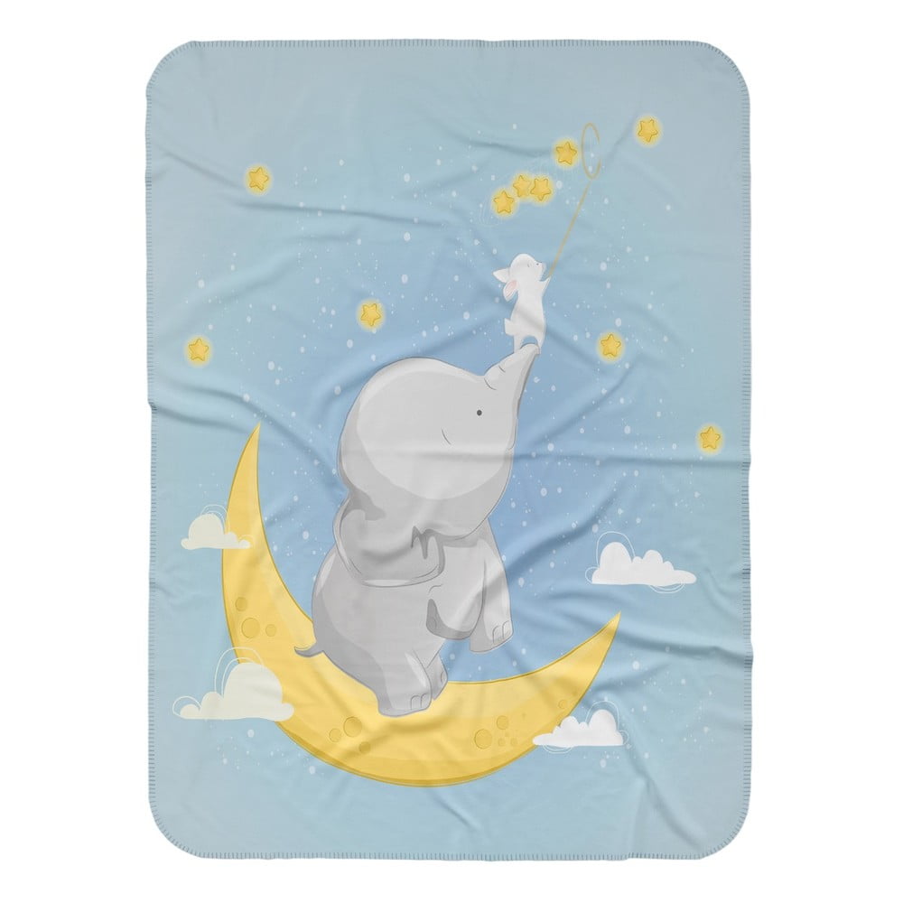 Kék gyerek takaró 85x125 cm – OYO kids