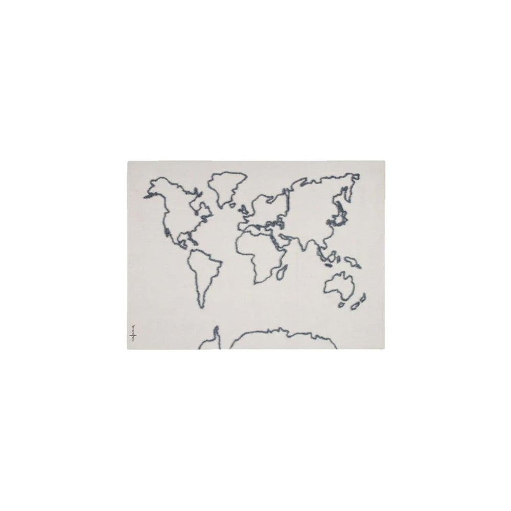 Fali térkép 160x120 cm Canvas Map – Lorena Canals