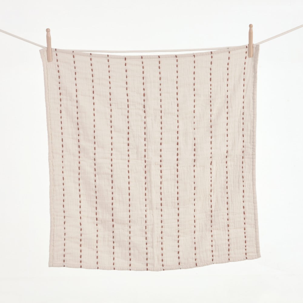 Fehér pamut gyerek takaró 70x70 cm Avidal – Kave Home