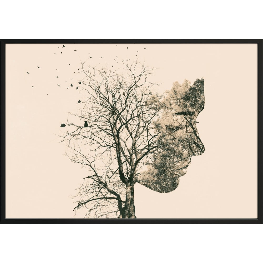 Kép 40x50 cm Girl Silhouette – DecoKing