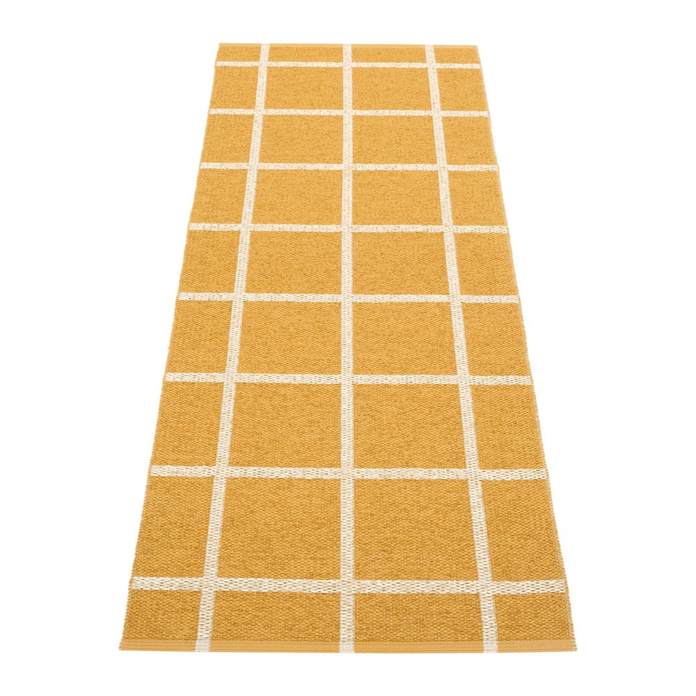 Okkersárga kültéri-beltéri futószőnyeg 70x225 cm Ada Ochre – Pappelina
