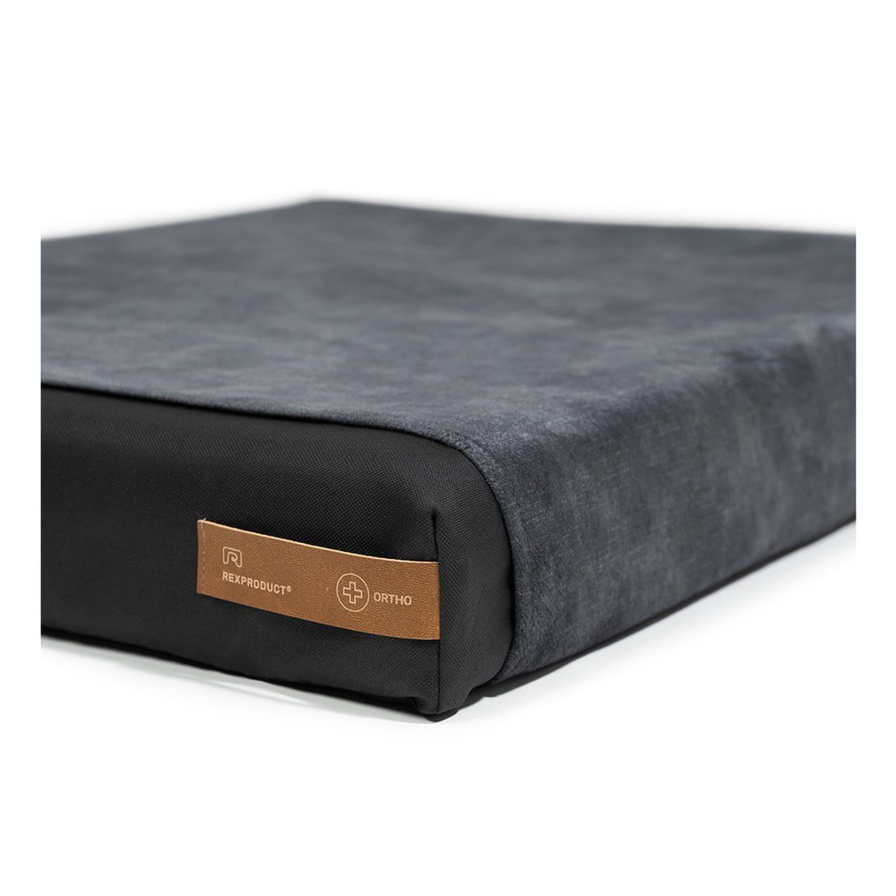 Sötétszürke matrachuzat kutyáknak 90x70 cm Ori XL – Rexproduct