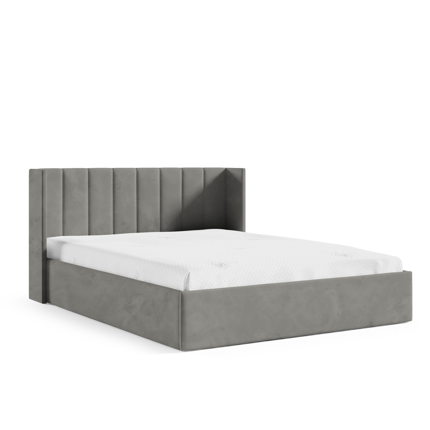 Ágy CLARA 27 STANDARD 200x200 cm Szürke Signal-butor