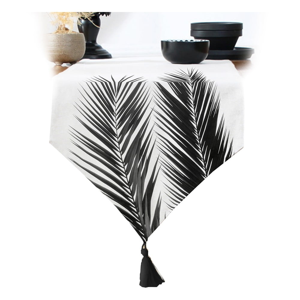 Asztali futó 45x140 cm Black Tree – Minimalist Cushion Covers
