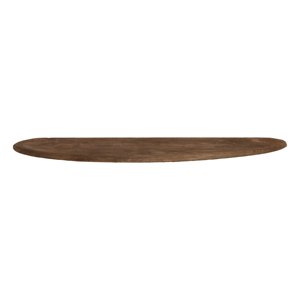 Barna mangófa fali polc 70 cm Ginosu – Light & Living