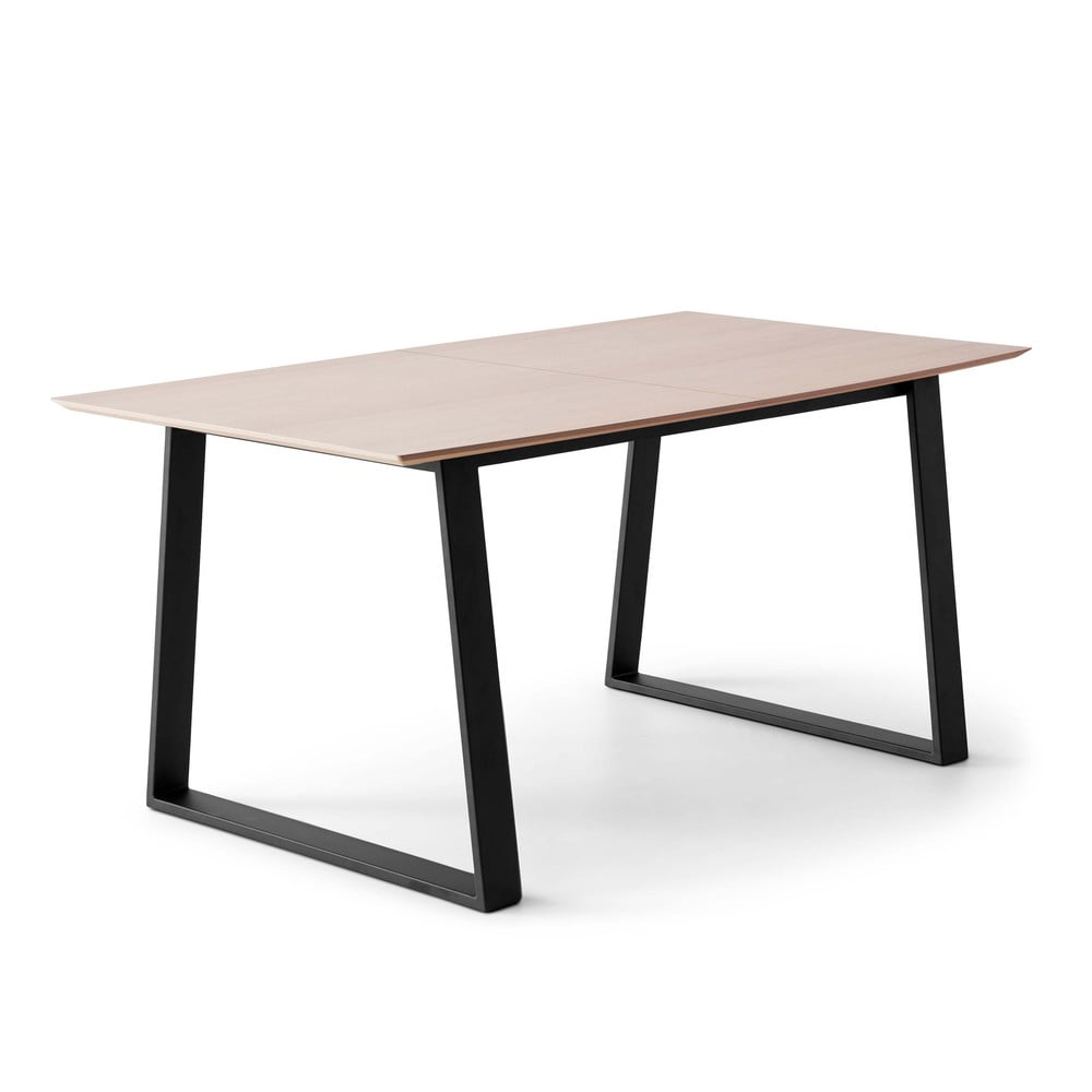 Bővíthető étkezőasztal tölgyfa dekoros asztallappal és hosszabbító asztallappal 90x165 cm Meza – Hammel Furniture