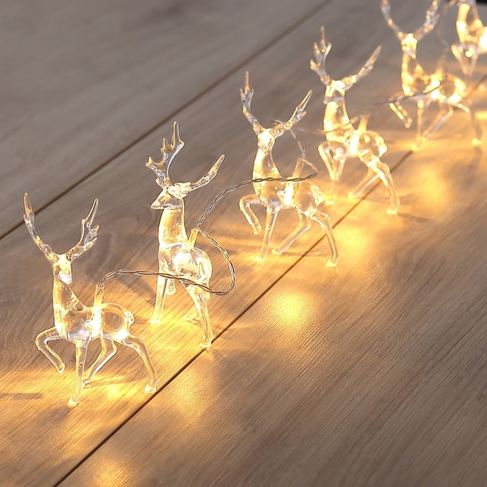 Deer rénszarvas alakú fényfüzér