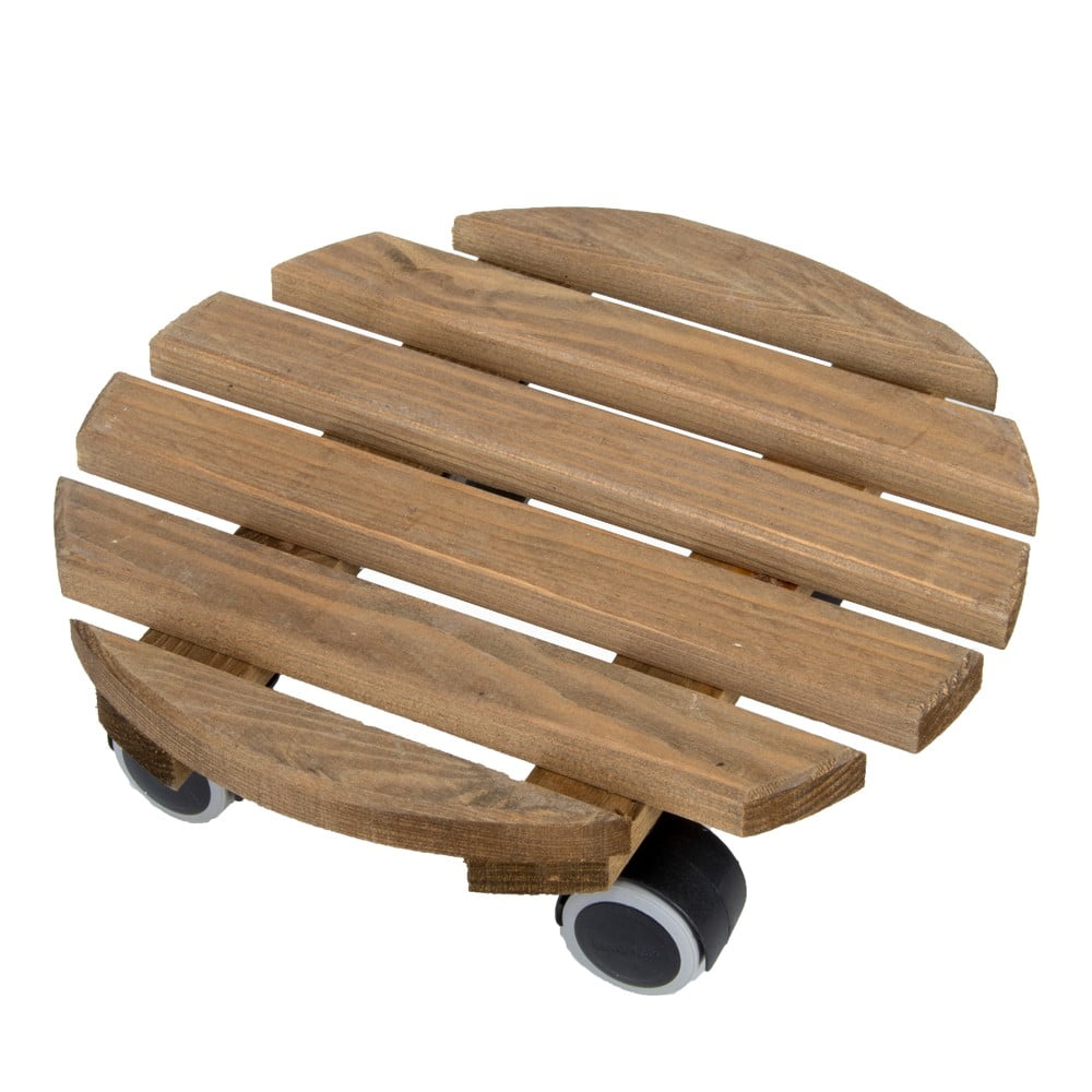 Fa gurulós virágállvány ø 29 cm (magasság 8 cm) Indoor – Esschert Design