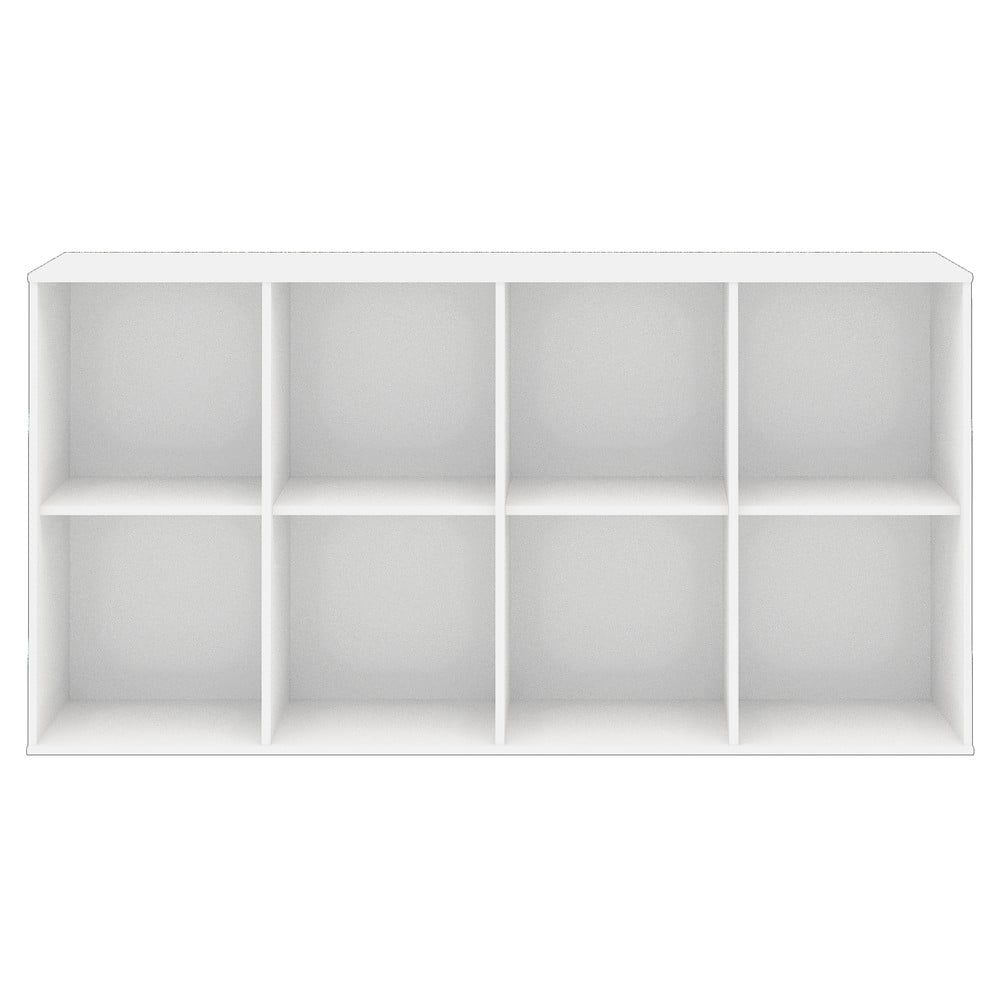 Fehér moduláris polcrendszer 136x69 cm Mistral Kubus - Hammel Furniture
