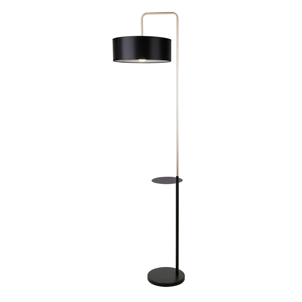 Fekete állólámpa (magasság 172 cm) Impact – Candellux Lighting