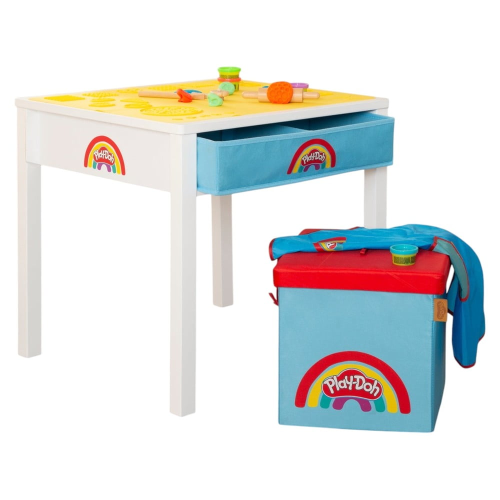 Gyerek asztal 55x55 cm roba x Play-Doh Creative Craft  – Roba