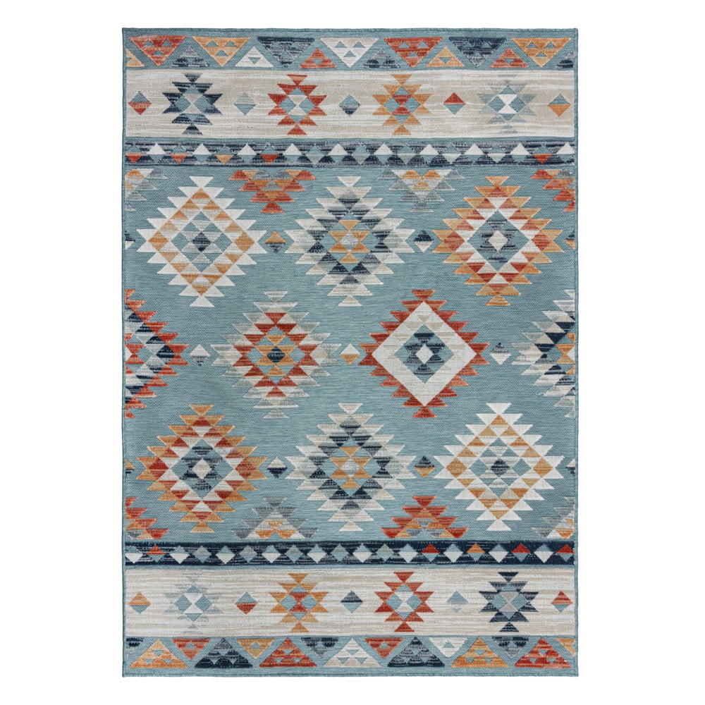 Kék kültéri-beltéri szőnyeg 160x230 cm Avery Blue – Flair Rugs