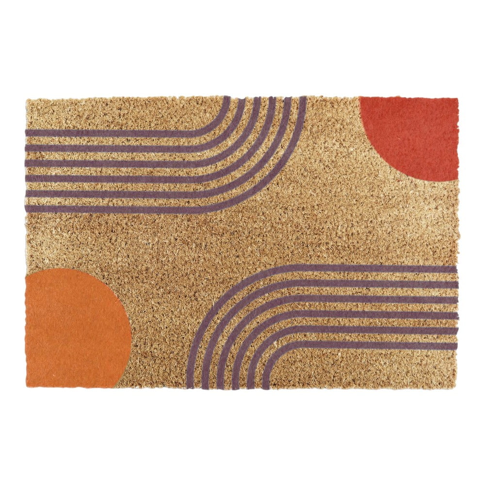 Kókuszrost lábtörlő 40x60 cm Colour Abstract – Artsy Doormats