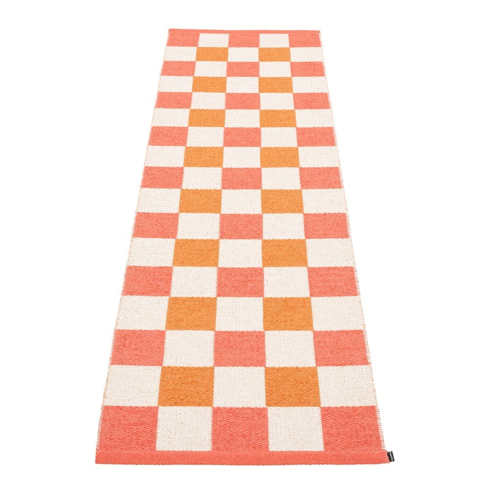 Lazacszínű-narancssárga kültéri-beltéri futószőnyeg 70x240 cm Pix Flamingo – Pappelina