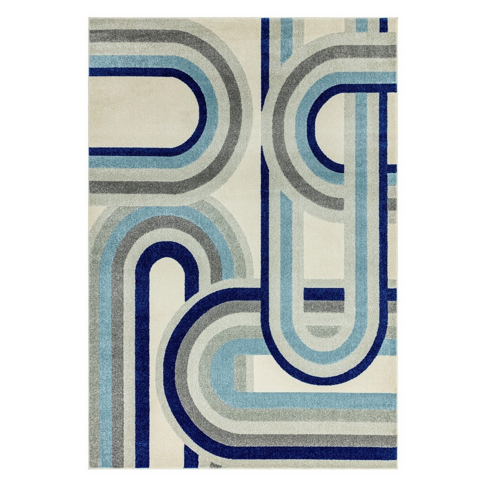 Szürkéskék szőnyeg 160x230 cm Nova Retro Blue – Asiatic Carpets