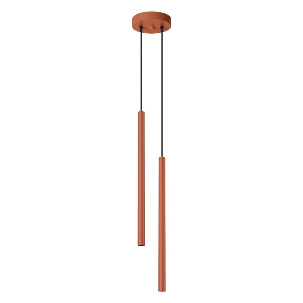 Téglavörös függőlámpa ø 15 cm Fideus – Nice Lamps