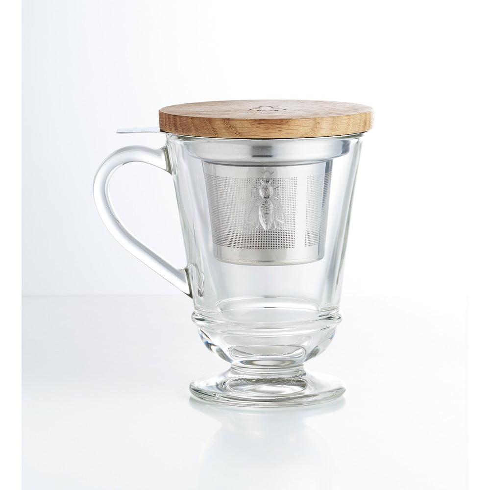 Üveg bögre szűrővel 270 ml Abeille – La Rochére