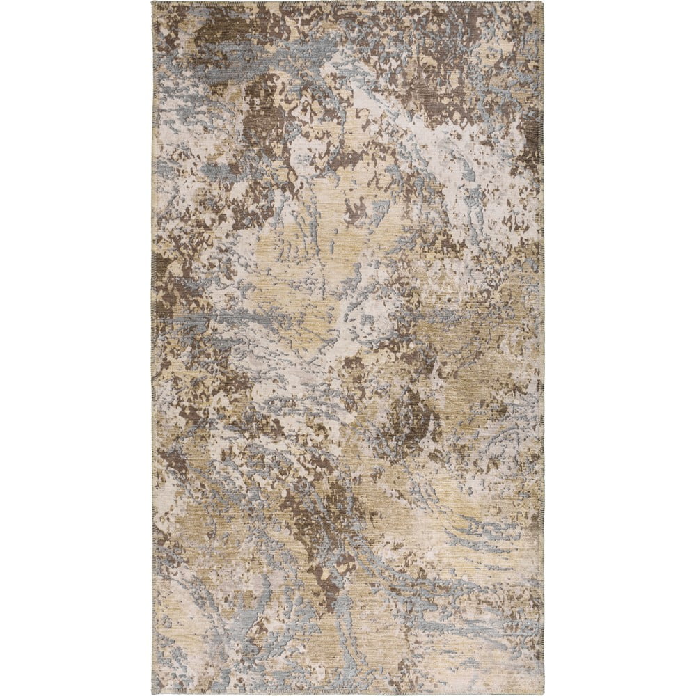 Világoskék-világosbarna mosható szőnyeg 160x230 cm Sandstorm – Vitaus