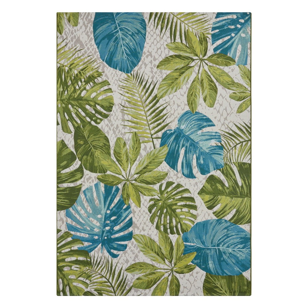Zöld-türkiz kültéri szőnyeg 200x285 cm Flair – Hanse Home
