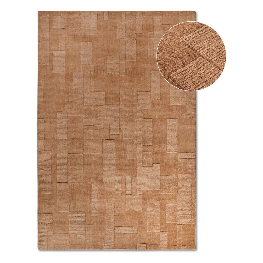 Barna kézi szövésű gyapjú szőnyeg 160x230 cm Wilhelmine – Villeroy&Boch
