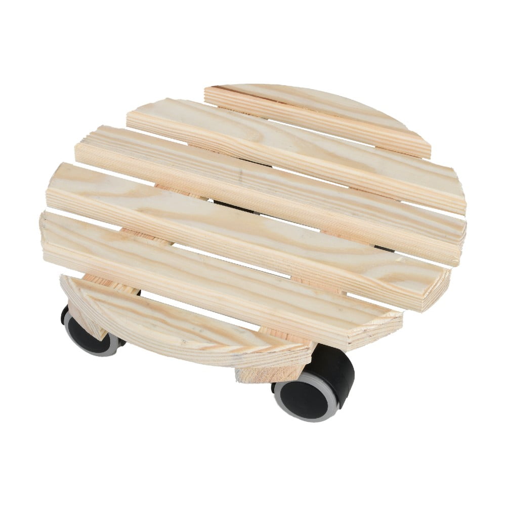 Fa gurulós virágállvány ø 29 cm (magasság 8 cm) Indoor – Esschert Design
