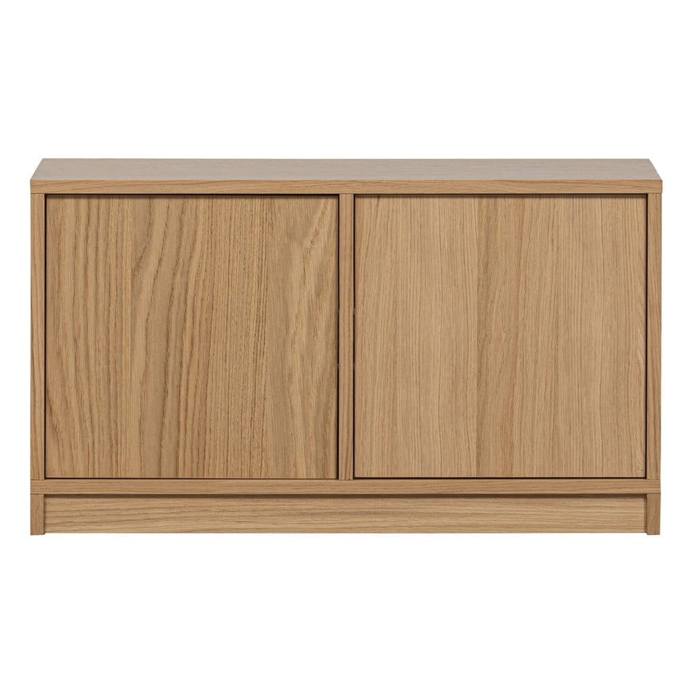Natúr színű moduláris TV-állvány tölgyfa dekorral 77x44 cm Modulair – vtwonen