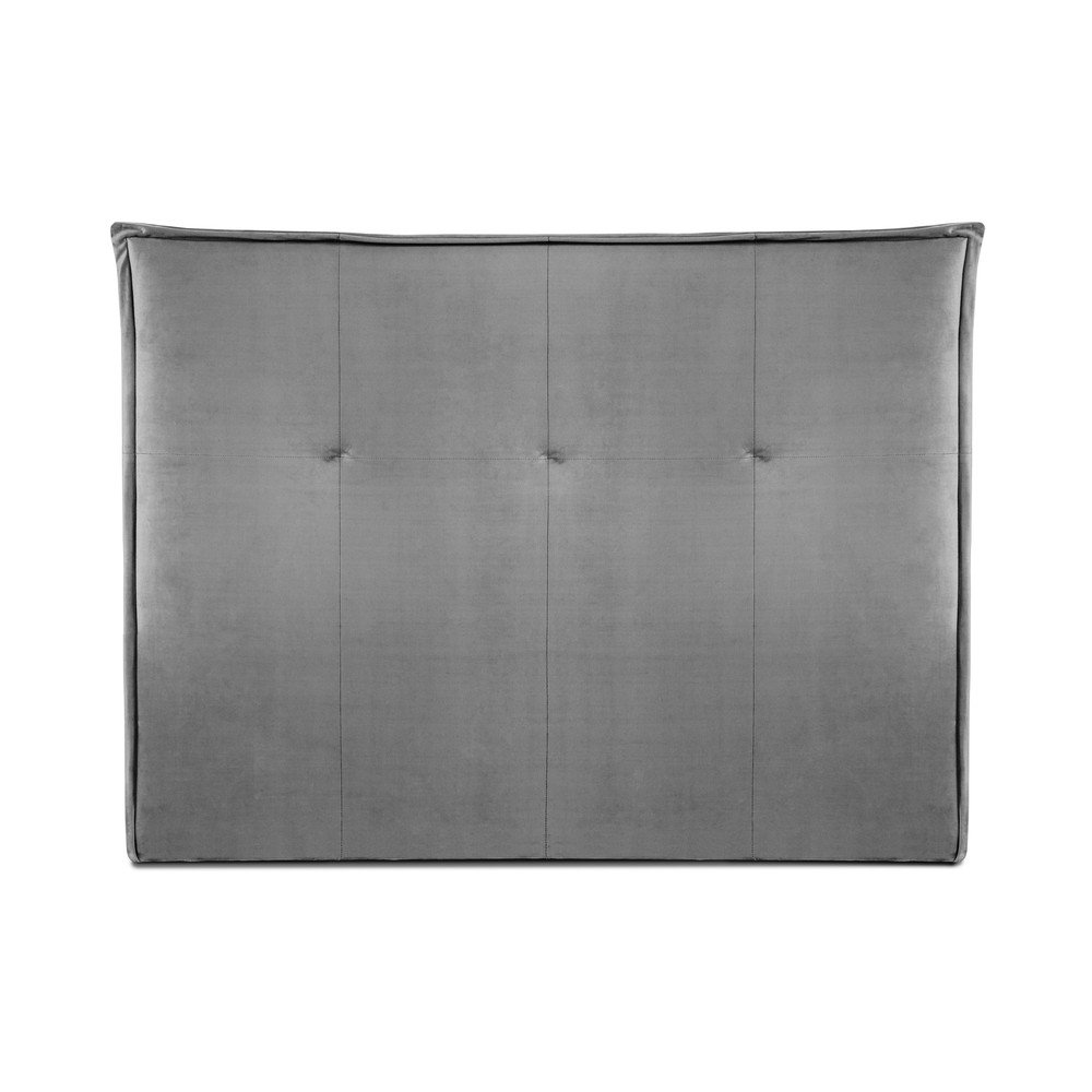 Szürke ágytámla 180x120 cm Monica – Milo Casa
