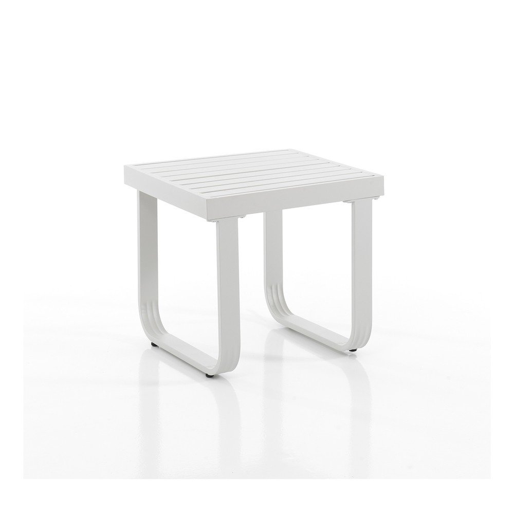 Alumínium tárolóasztal 47.5x47.5 cm Ischia – Tomasucci