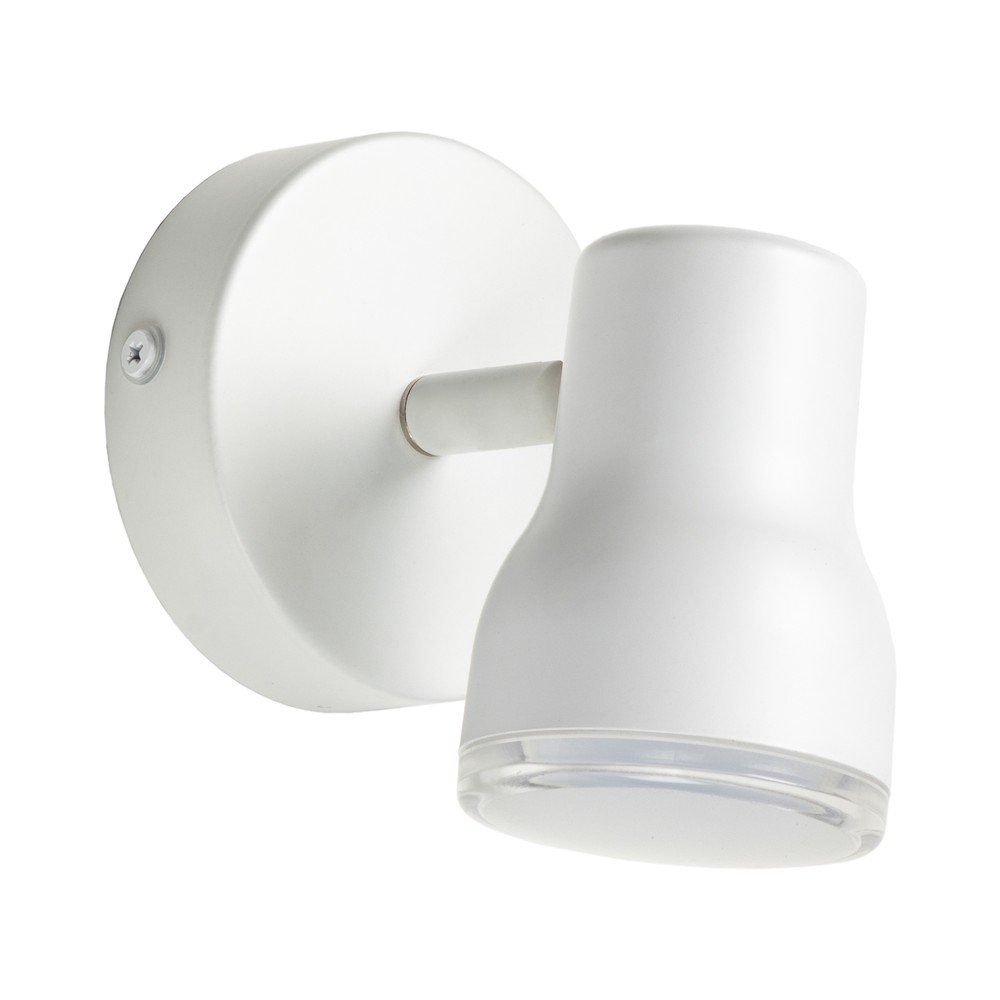 Fehér LED fali lámpa ø 6
