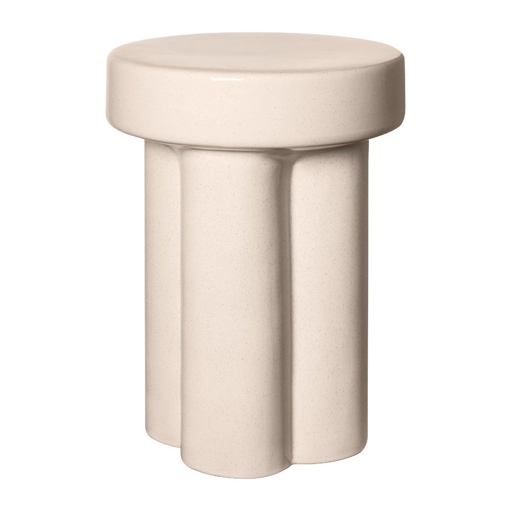 Kerámia kerek tárolóasztal ø 33 cm Toru – Blomus