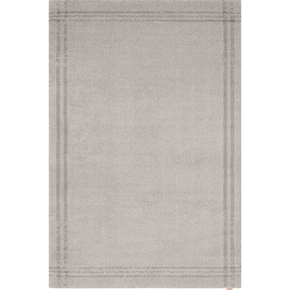 Krémszínű gyapjú szőnyeg 200x300 cm Calisia M Grid Rim – Agnella