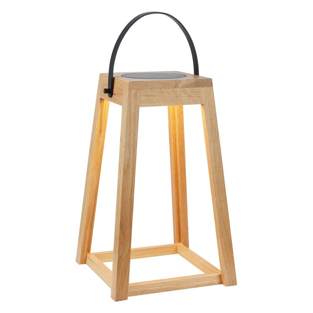 Barna napelemes-USB kültéri LED lámpás (magasság 54 cm) Nordic – Markslöjd