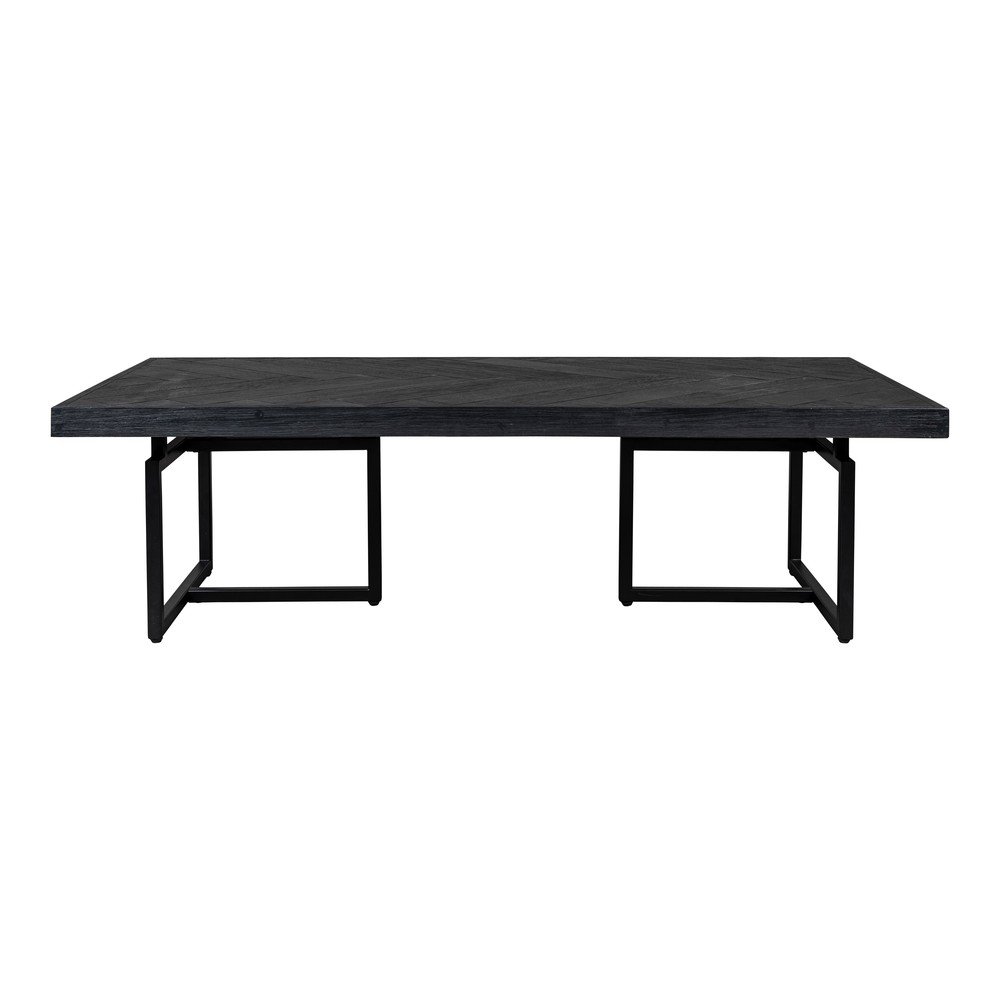 Fekete dohányzóasztal 60x120 cm Class – Dutchbone