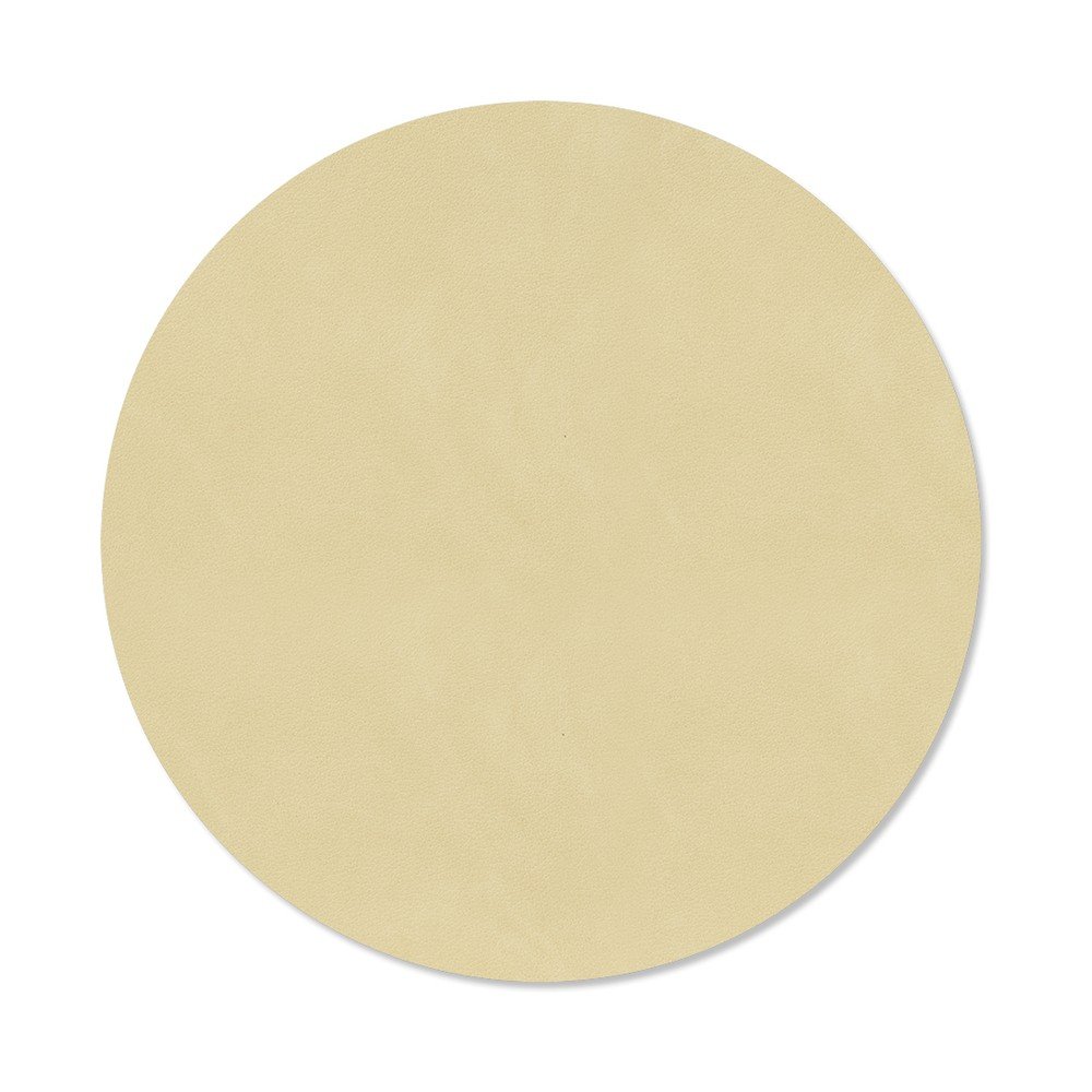 Öko bőr tányéralátét ø 30 cm Circle M Nupo – LIND DNA