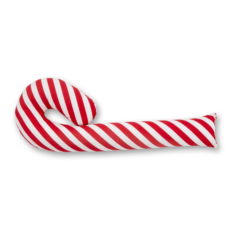 Piros-fehér huzatfogó párna 20x90 cm Candy Cane – Catherine Lansfield