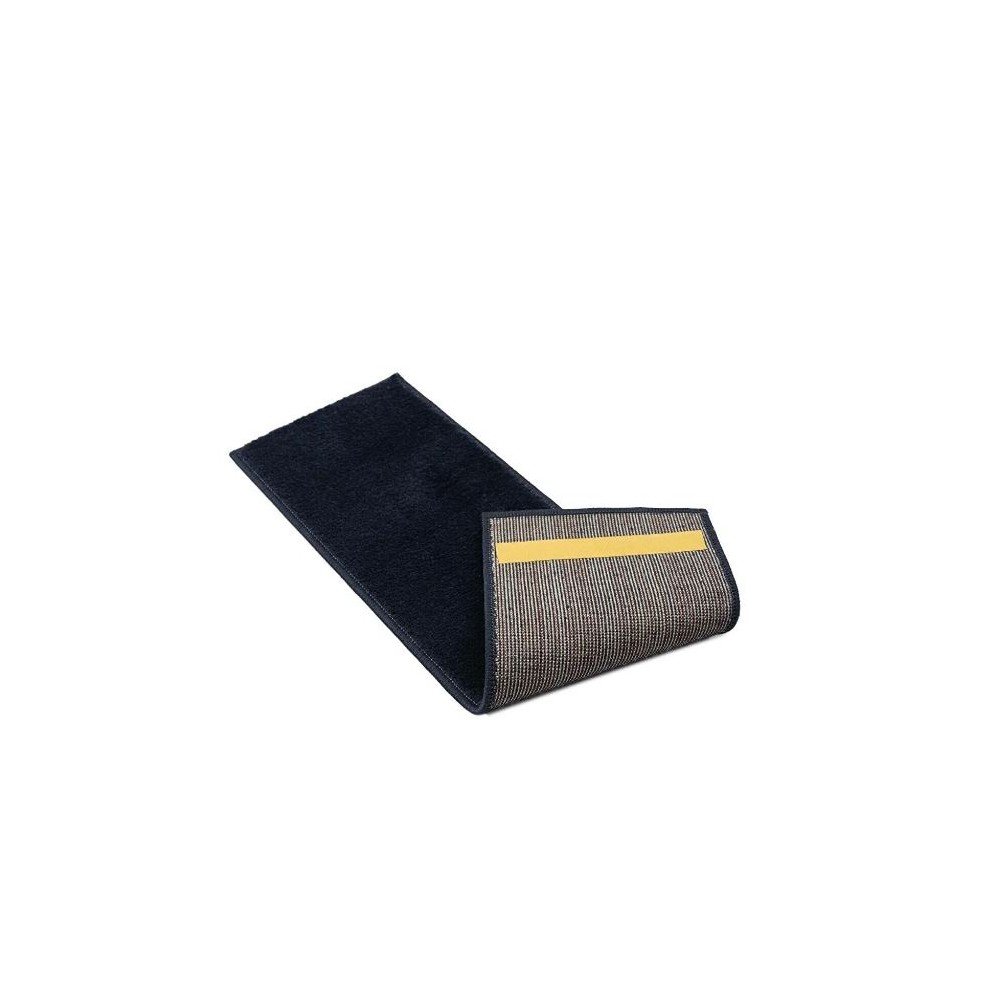 Sötétkék lépcsőszőnyeg szett 13 db-os 22x73 cm Pure Navy – Mila Home