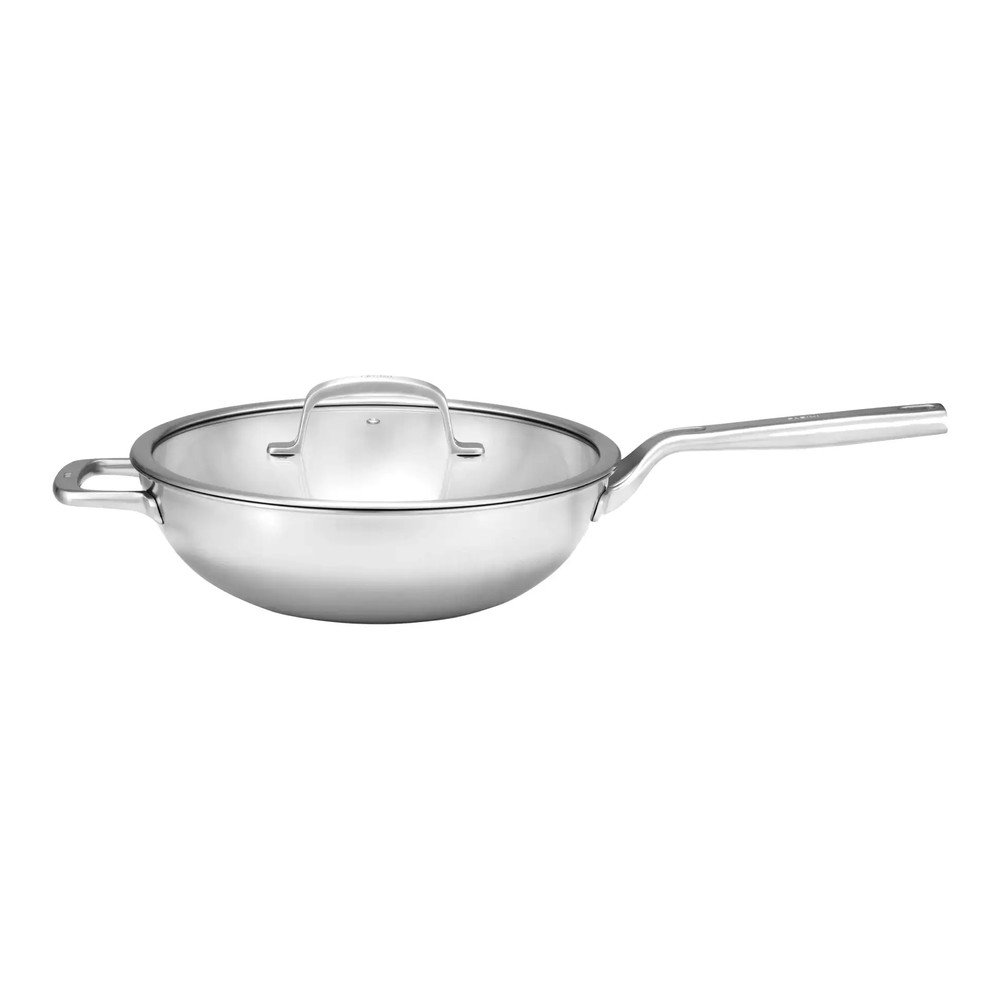 Wok rozsdamentes acél serpenyő fedővel ø 30 cm Chili Ta – FABINI