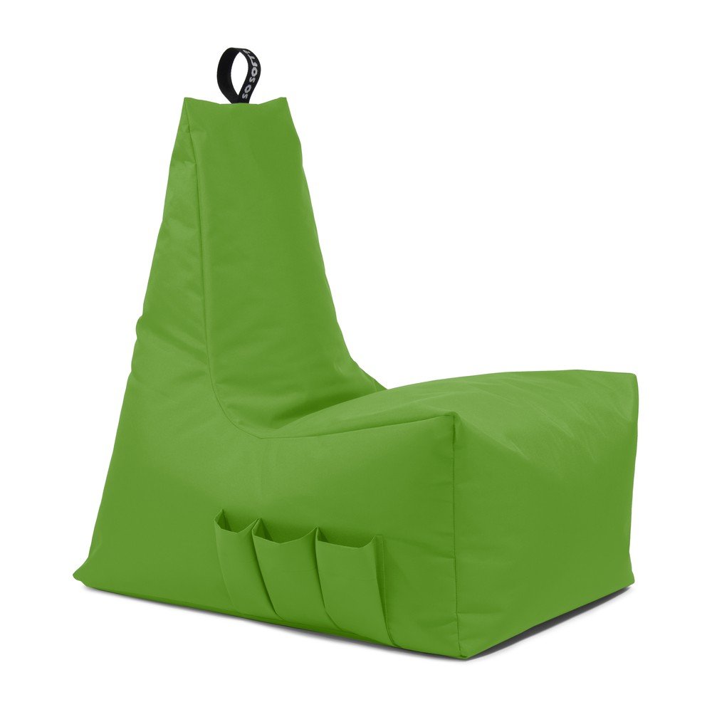 Zöld babzsákfotel Icy Gamer L – So Soft?