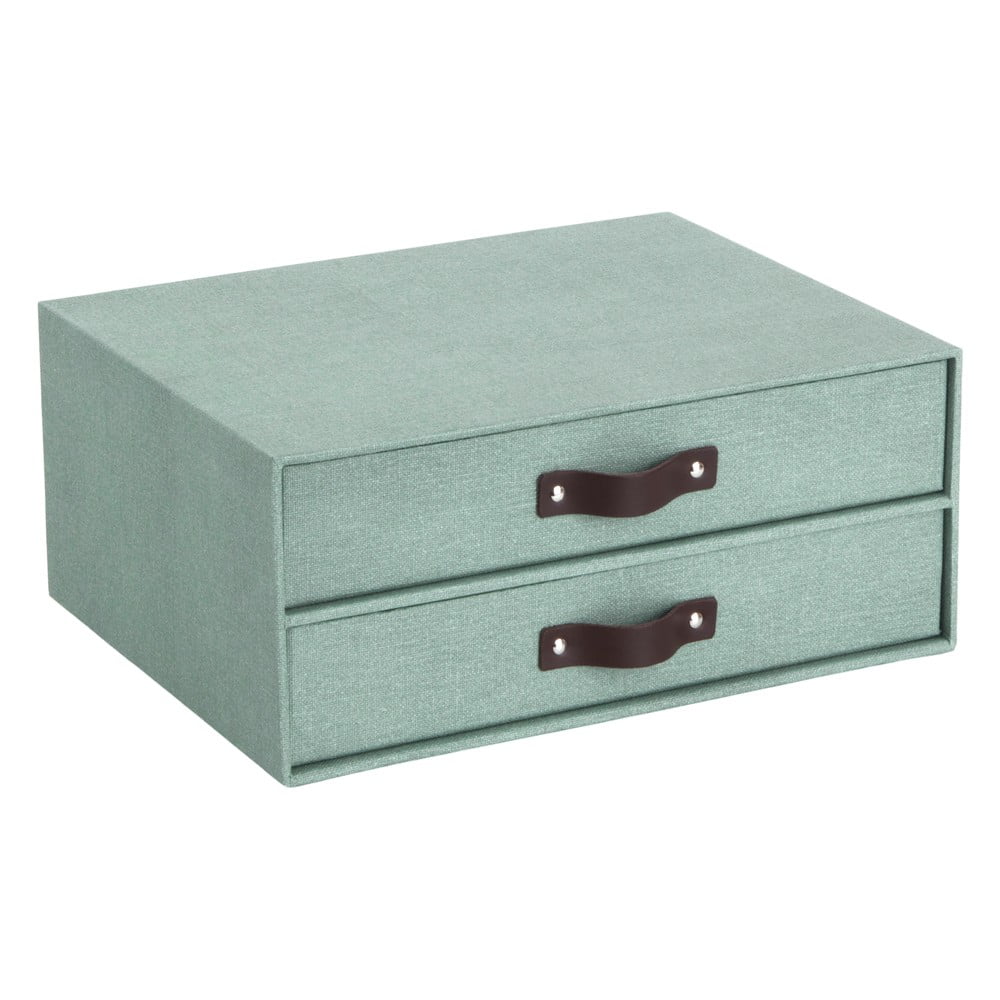 Zöld karton fiókos rendszerező Birger Canvas Paper Laminate – Bigso