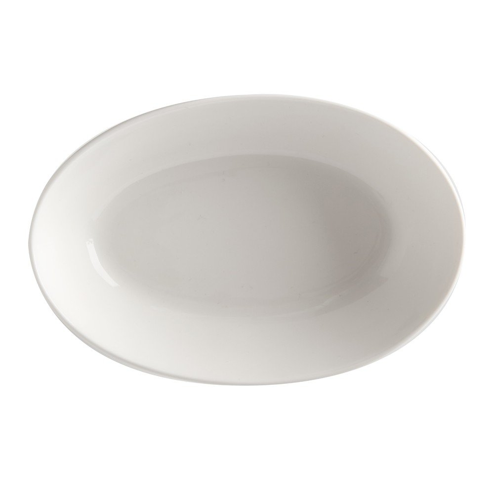 Basic fehér porcelán mélytányér