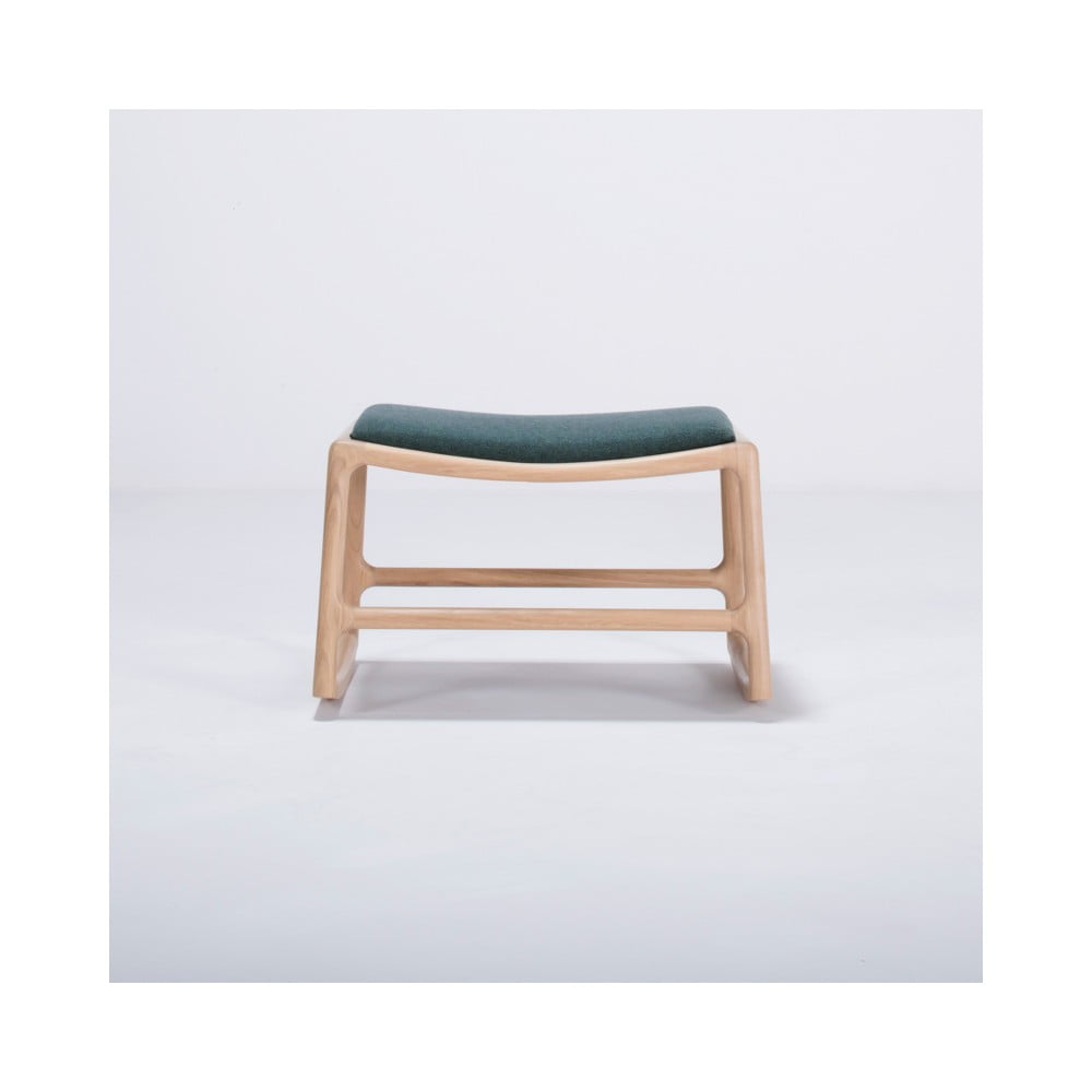 Dedo tölgyfa zsámoly zöld szövet ülőrésszel - Gazzda