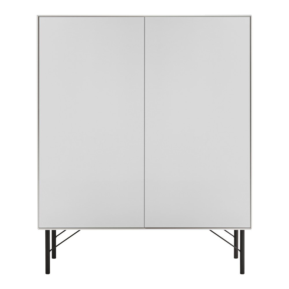 Fehér-fekete magas komód 91x111 cm Edge by Hammel - Hammel Furniture