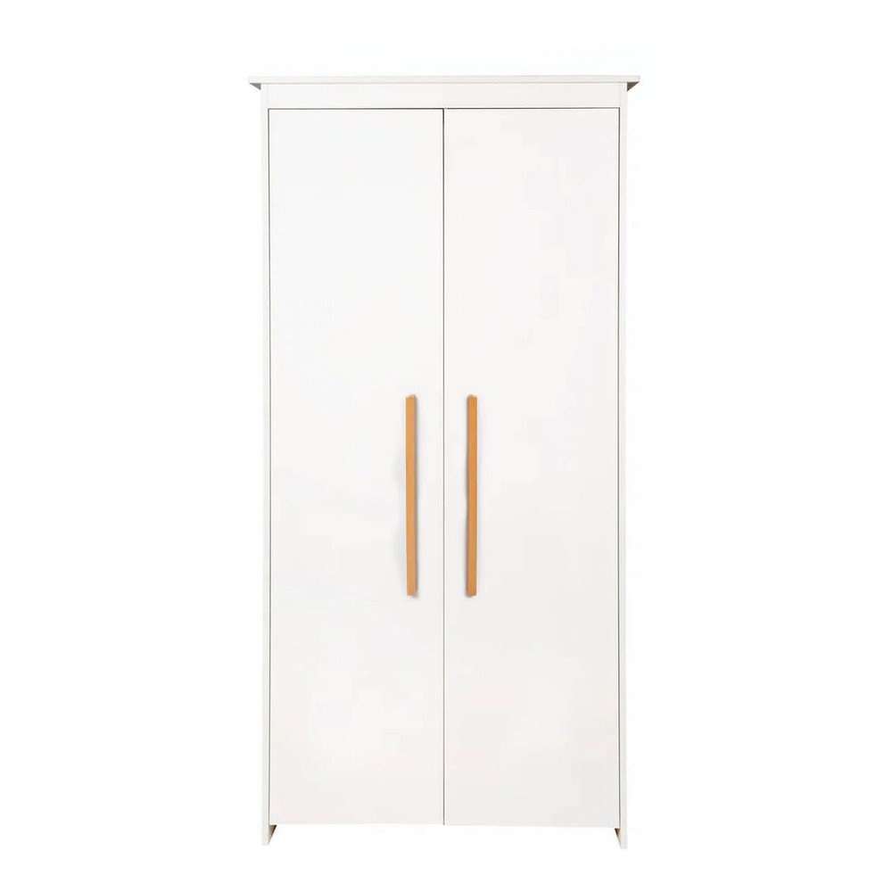 Fehér gyerek ruhásszekrény 96x190x50 cm Lilo – Roba