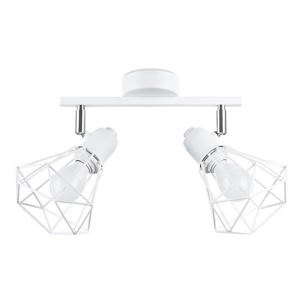 Fehér mennyezeti lámpa ø 10 cm Varpu – Nice Lamps
