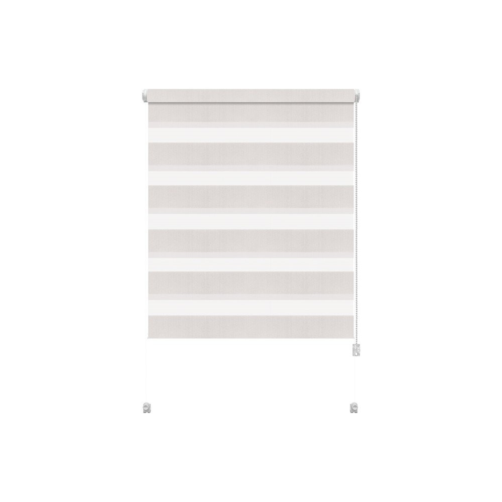Fehér nappali-éjszakai roló 57x150 cm Zebra – Gardinia