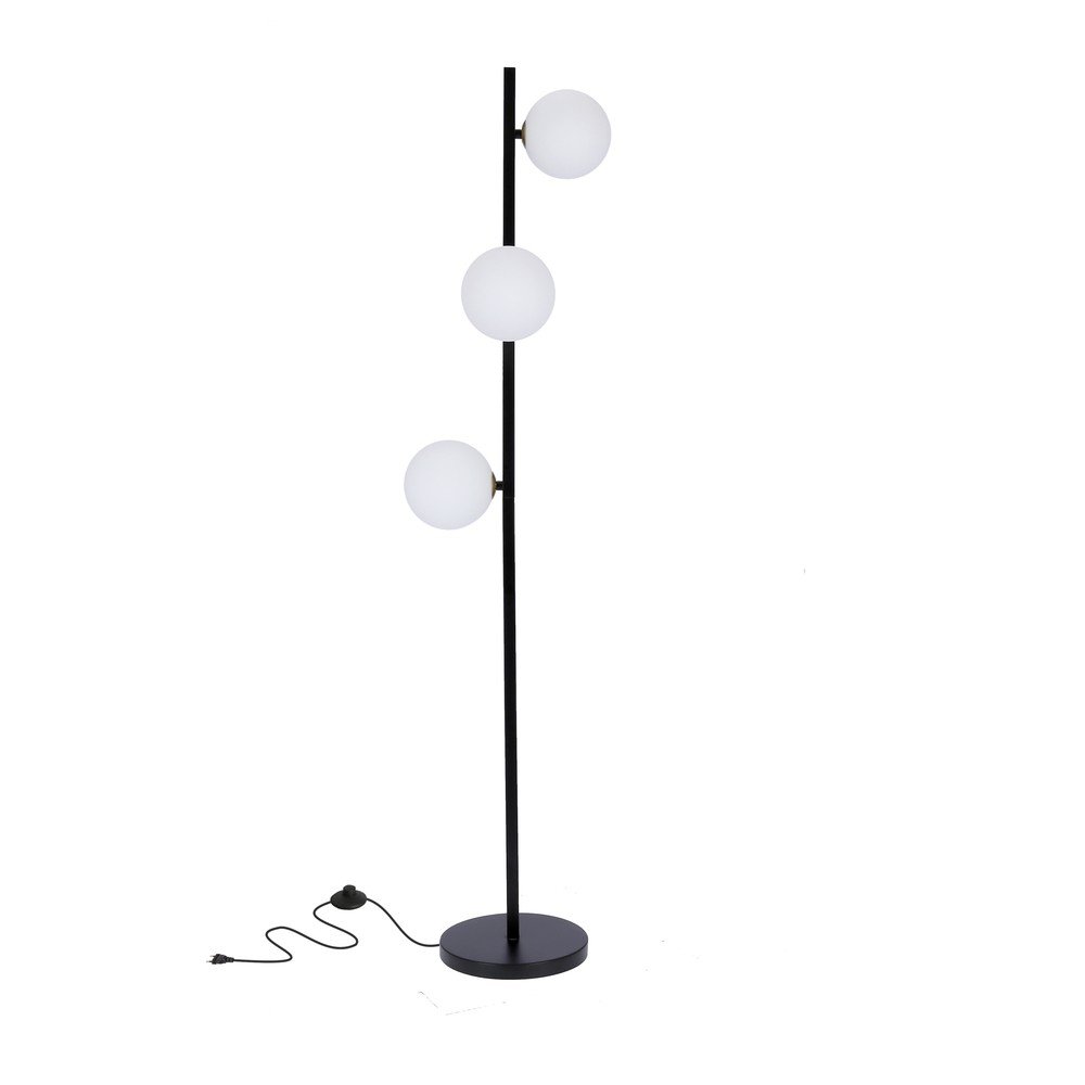Fekete állólámpa (magasság 150 cm) Kama – Candellux Lighting