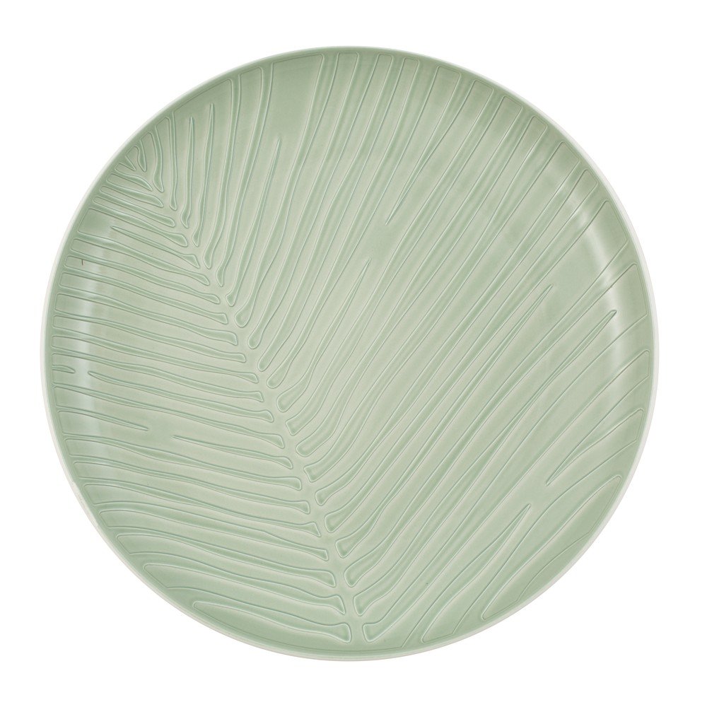 It's my match zöld-fehér porcelán desszertes tányér